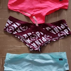Vs pink cheeksters 3 pairs